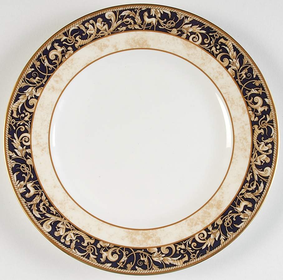 Cornucopia Blue (Hotelware) Salad Plate by Wedgwood-1