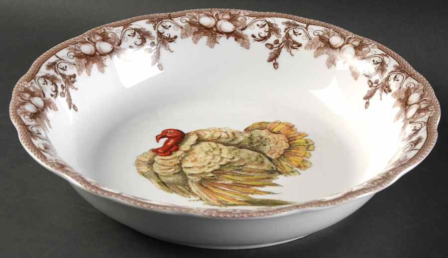 Turkey 14" Round Serving Bowl by Williams-Sonoma-1