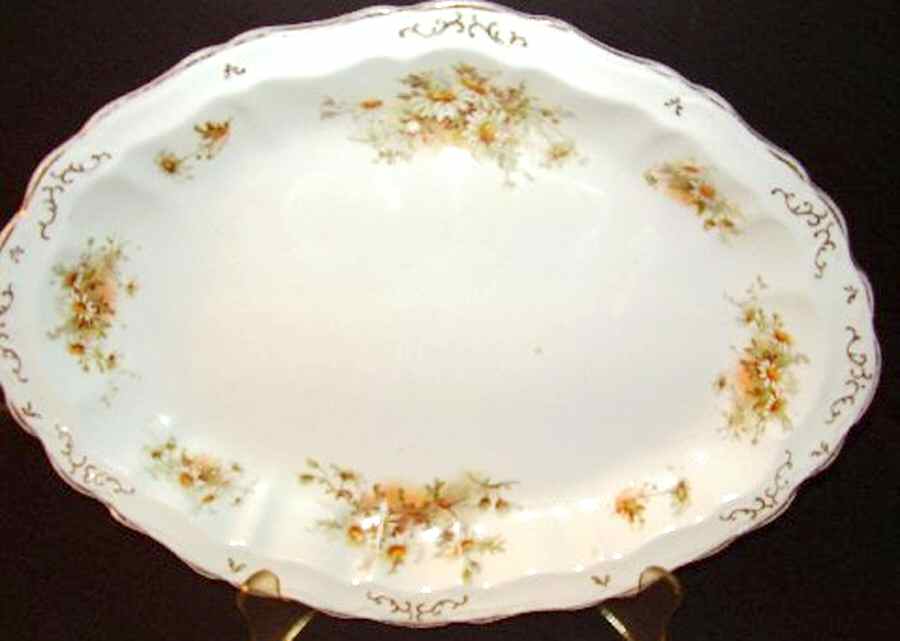 WW501 14" Oval Serving Platter by Wedgwood-1