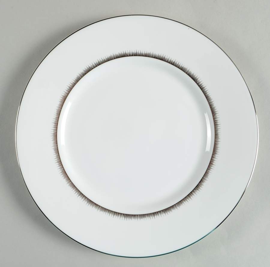 Silver Aster Accent Salad Plate by Wedgwood-1