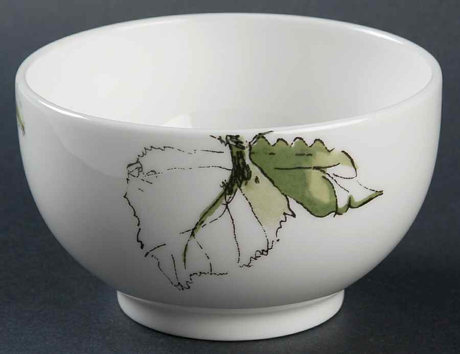 Floral Leaf Open Sugar Bowl by Wedgwood-1