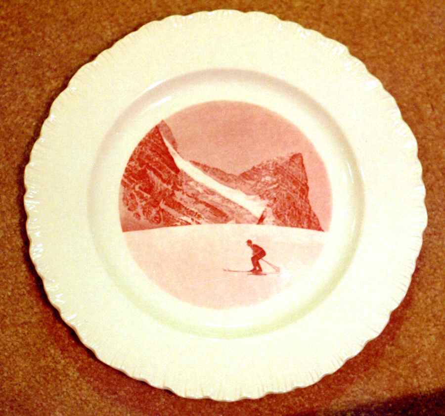 WW505 Red Dinner Plate by Wedgwood-1