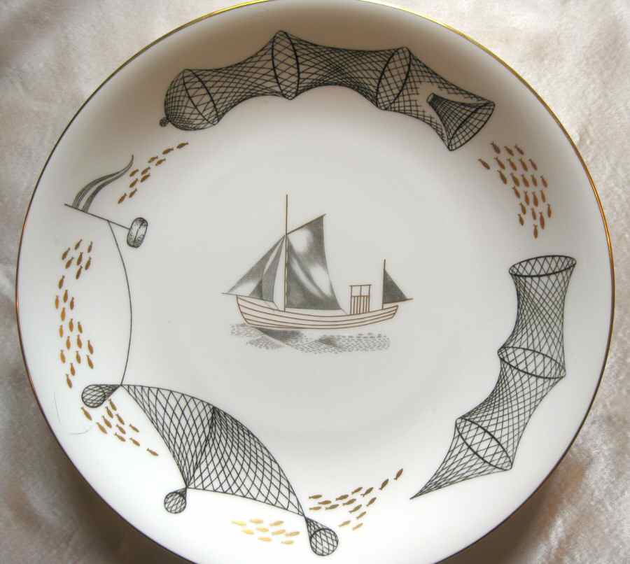 Fishing Nets Luncheon Plate by Wedgwood-1