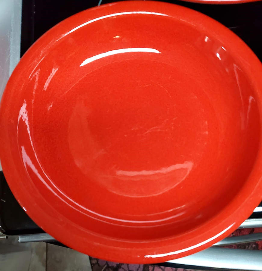 WAE34 Red Individual Pasta Bowl by Waechtersbach-1