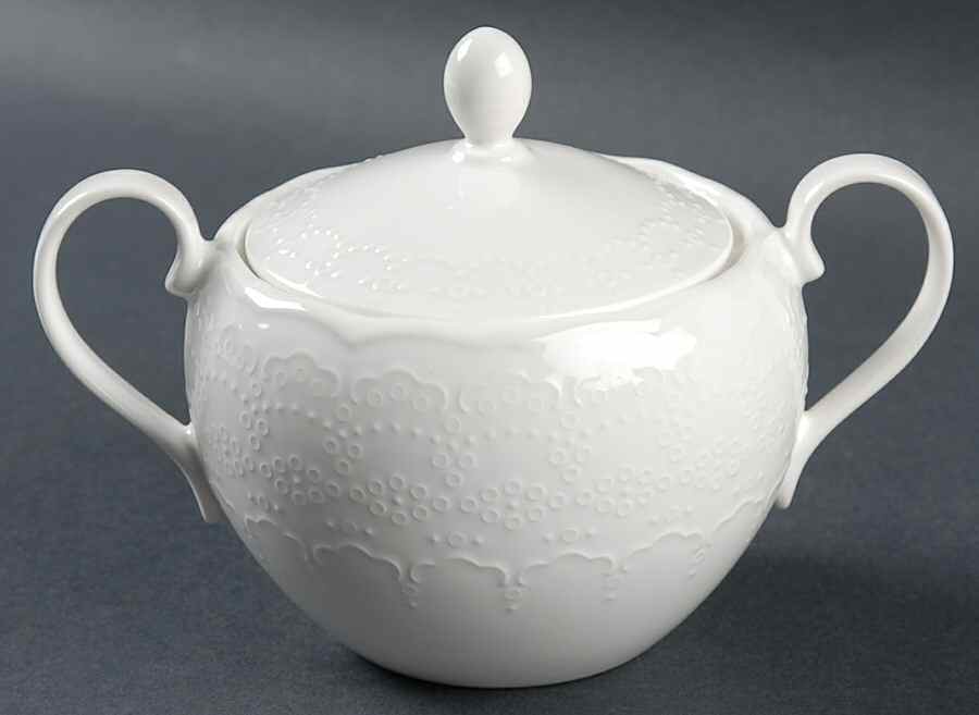 Trousseau Sugar Bowl & Lid by Wedgwood-1