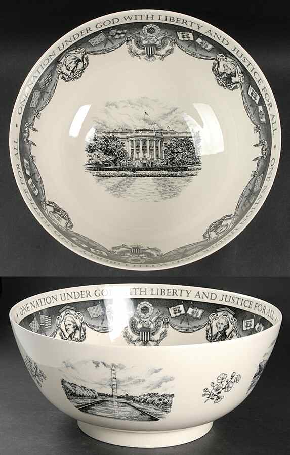 The Washington DC Bowl 12" Round Bowl by Wedgwood-1