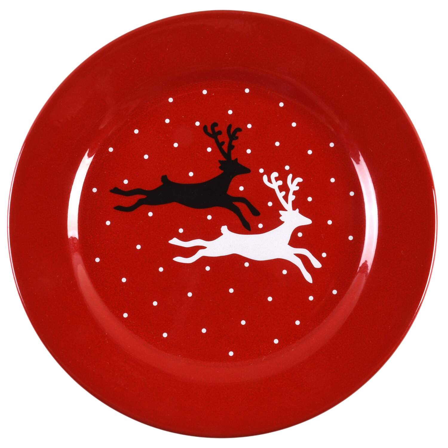 Festive Holiday Salad Plate by Waechtersbach-1