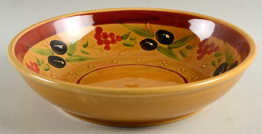 Olives 8" Individual Pasta Bowl by Williams-Sonoma-1