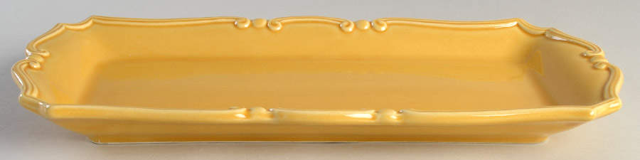 Scallop Dijon 15" Rectangular Serving Platter by Williams-Sonoma-1