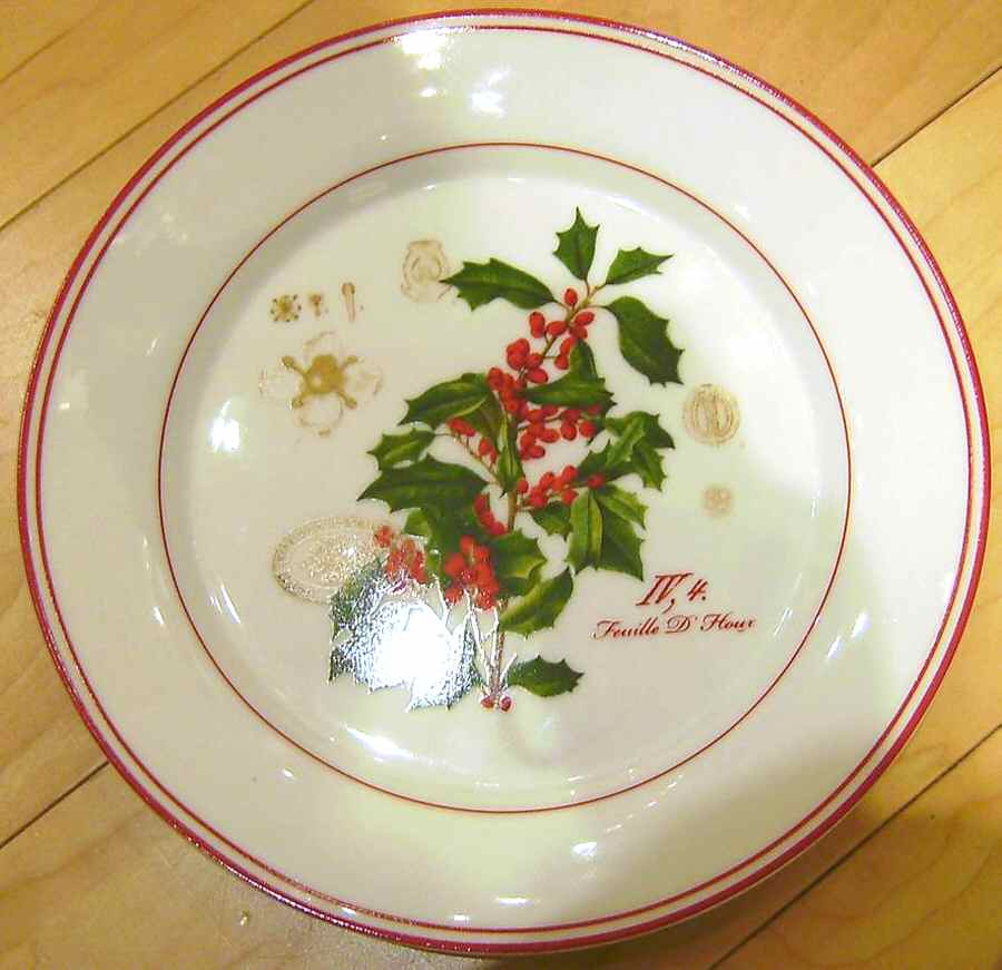 Holly Botanical Salad Plate by Williams-Sonoma-1