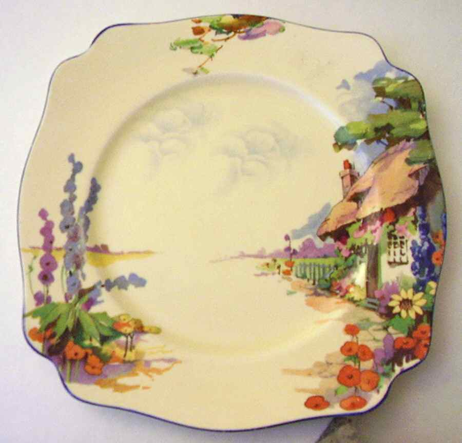 Old Somerset Salad Plate by Arthur J Wilkinson-1