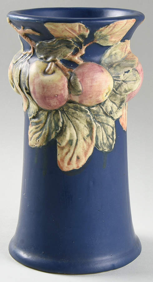 Baldin Apple Blue 9" Vase by Weller-1
