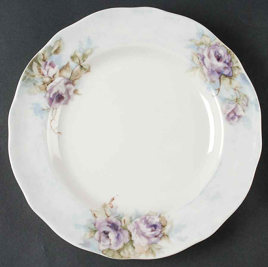 Violet Rose Dinner Plate by Westbury Court-1
