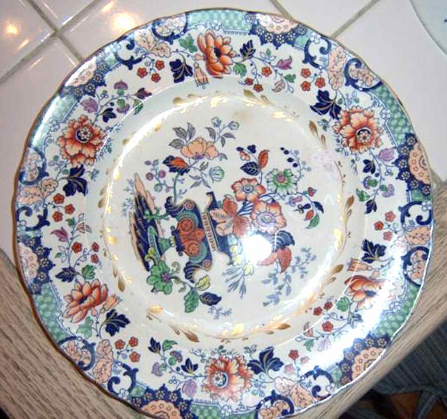 80 Dinner Plate by J F Wileman-1