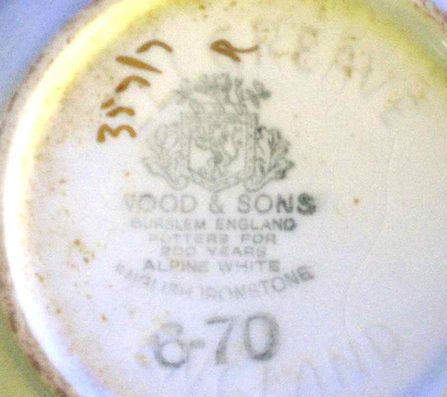 357-7 Teapot & Lid by Wood & Sons-1