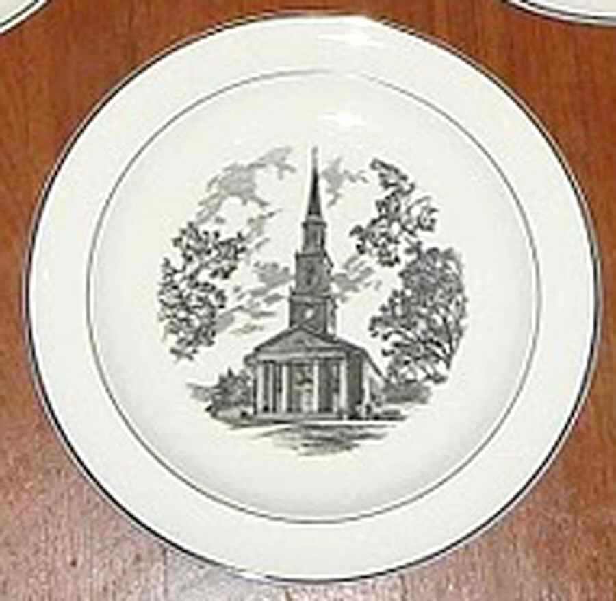 Ethel Walker Scholl Black Dinner Plate by Wedgwood-1