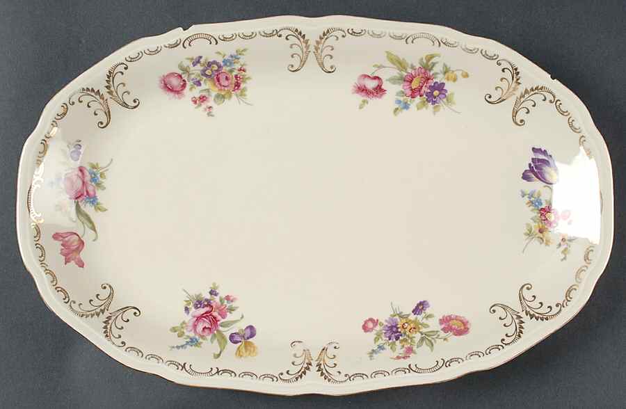 WIG1137 15" Oval Serving Platter by Winterling - Bavaria-1