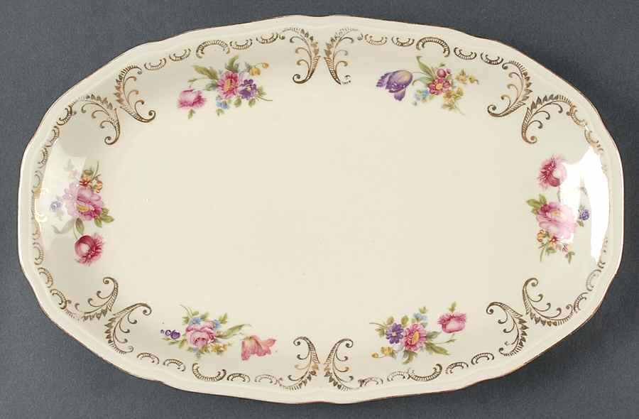WIG1137 12" Oval Serving Platter by Winterling - Bavaria-1