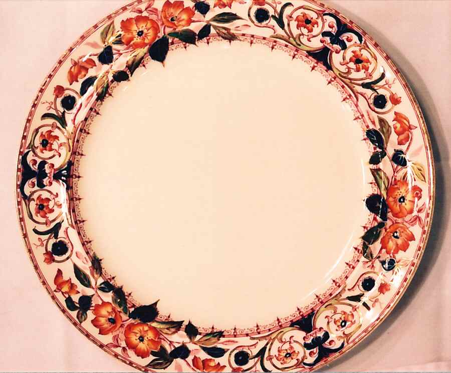Mantua Orange Dinner Plate by Wedgwood-1