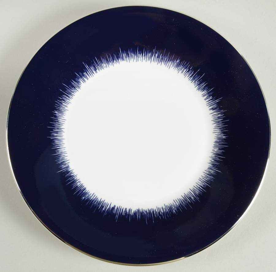 Jasper Conran Navy Fringe Bread & Butter Plate by Wedgwood-1
