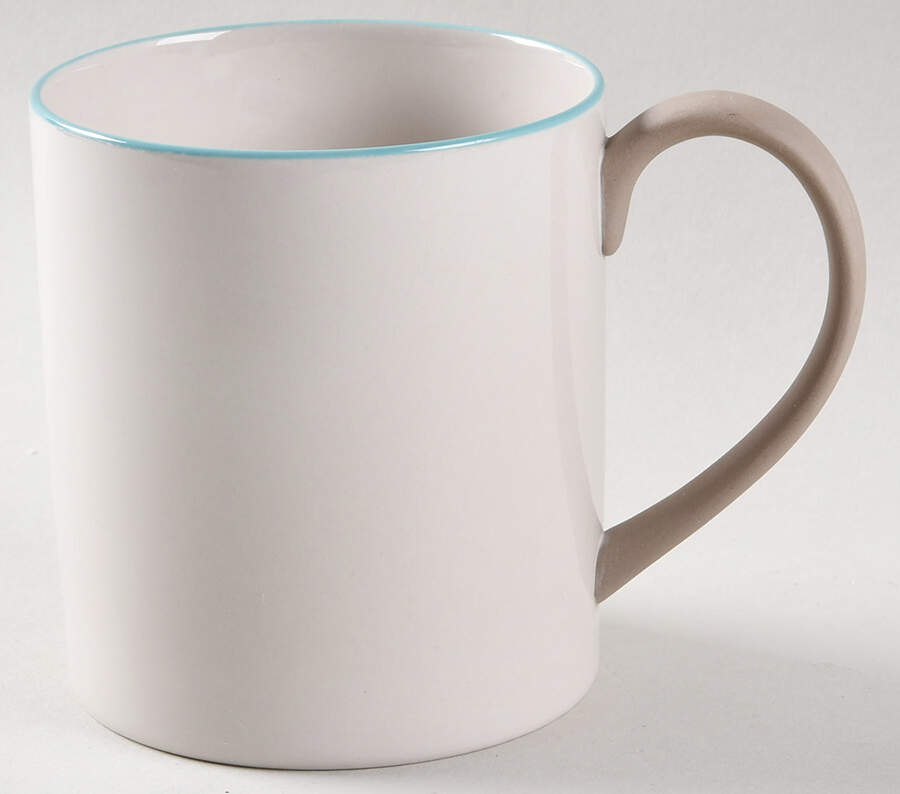 Nature's Canvas Limestone (White) Mug by Wedgwood-1