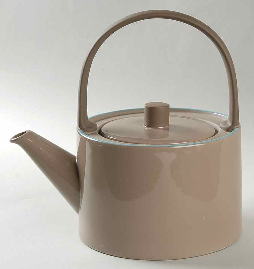 Nature's Canvas Sandstone (Beige) Teapot & Lid by Wedgwood-1