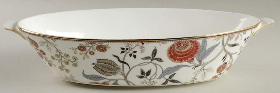 Pashmina 13" Oval Serving Bowl by Wedgwood-1