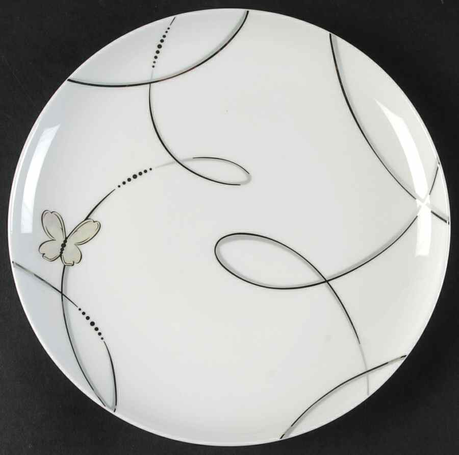 Lismore Butterfly Salad Plate by Waterford China-1