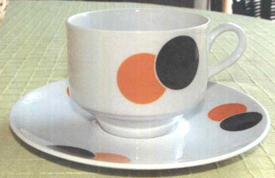 WIG1140 Footed Cup & Saucer Set by Winterling - Bavaria-1