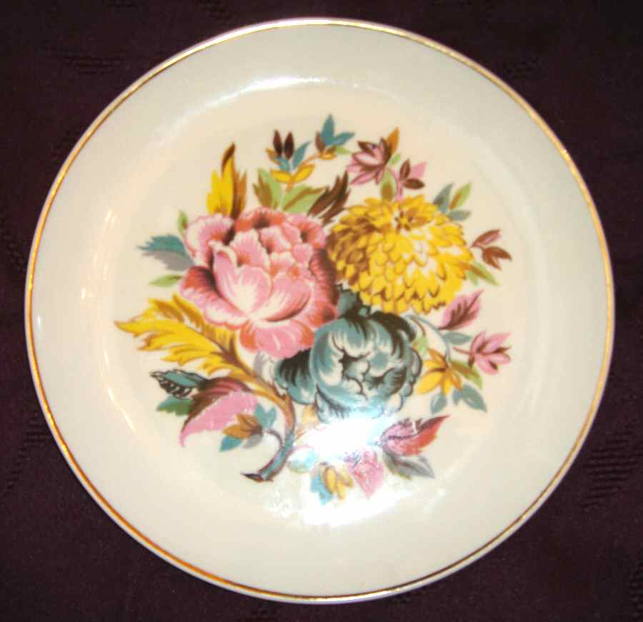 Regency Bouquet Dinner Plate by Warwick-1
