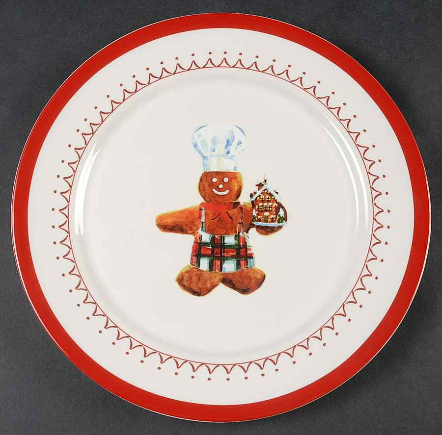 Christmas Icon Salad Plate by Williams-Sonoma-1