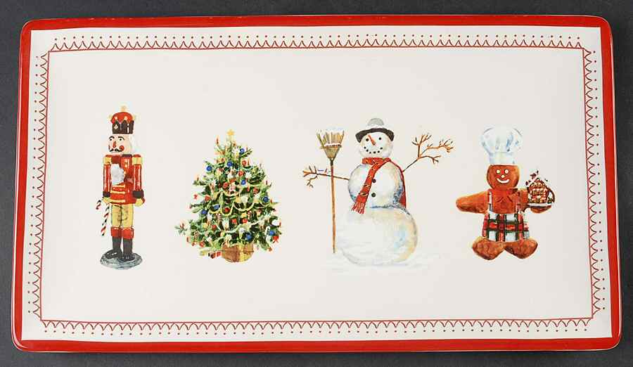 Christmas Icon 16" Rectangular Serving Platter by Williams-Sonoma-1