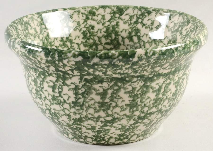 Green Sponge 8" Mixing Bowl by Workshop Gerald Henn-1