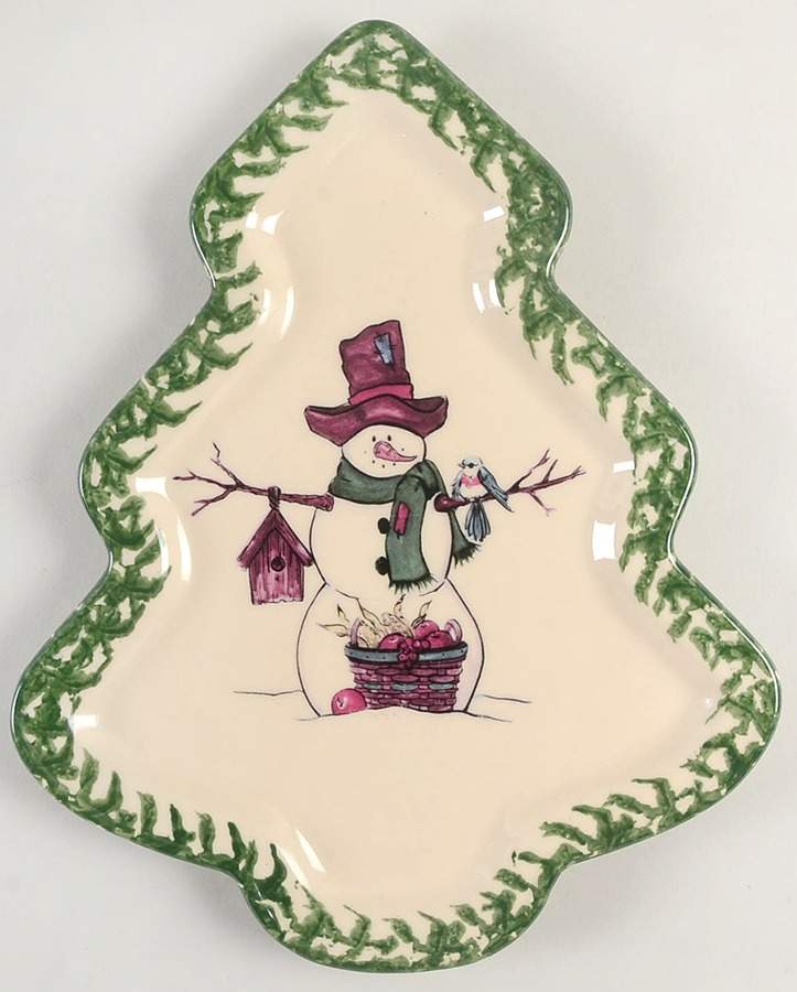 Green Sponge Large Tree Shaped Dish by Workshop Gerald Henn-1