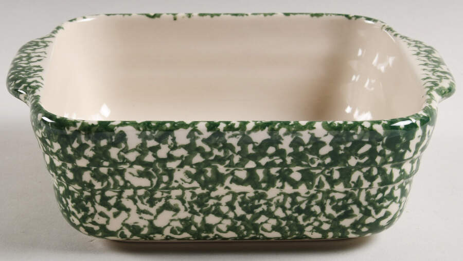 Green Sponge 8" Square Baker by Workshop Gerald Henn-1