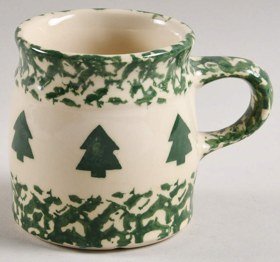 Green Sponge Mug by Workshop Gerald Henn-1