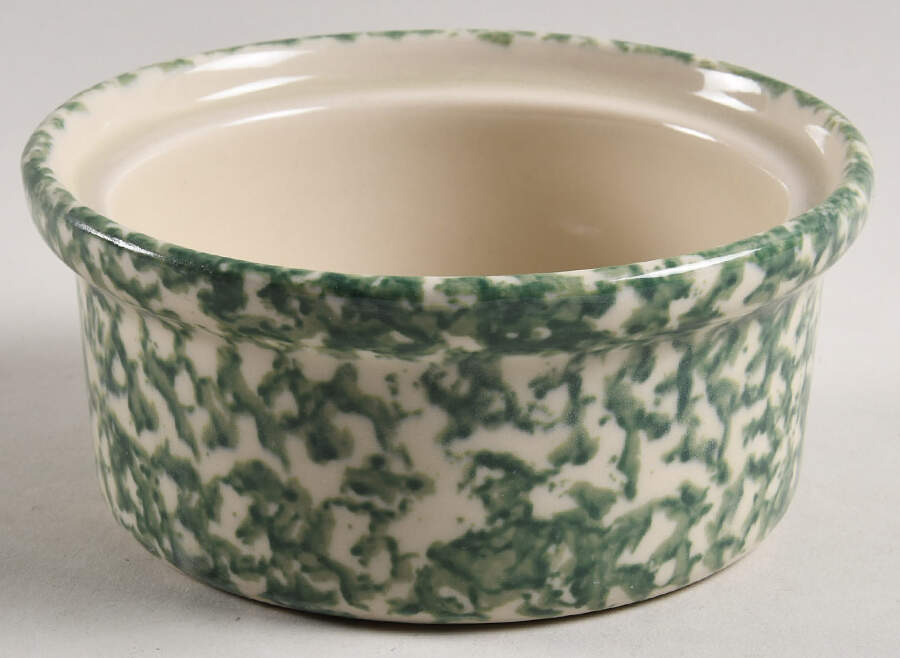 Green Sponge Individual Casserole No Lid by Workshop Gerald Henn-1