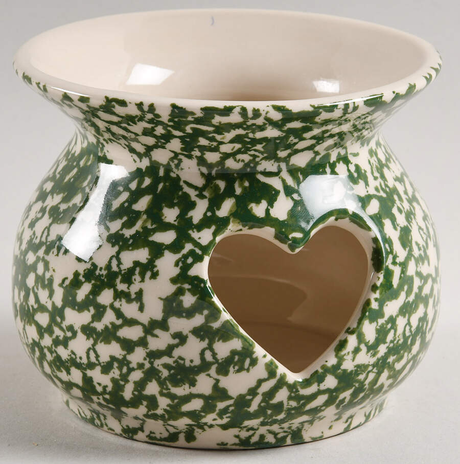 Green Sponge Heart Votive Candleholder by Workshop Gerald Henn-1