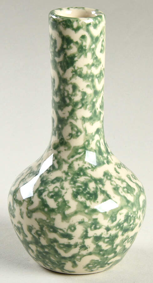 Green Sponge 5" Bud Vase by Workshop Gerald Henn-1