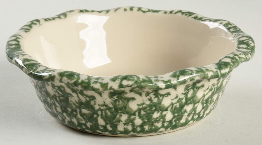 Green Sponge Fruit/Dessert (Sauce) Bowl by Workshop Gerald Henn-1