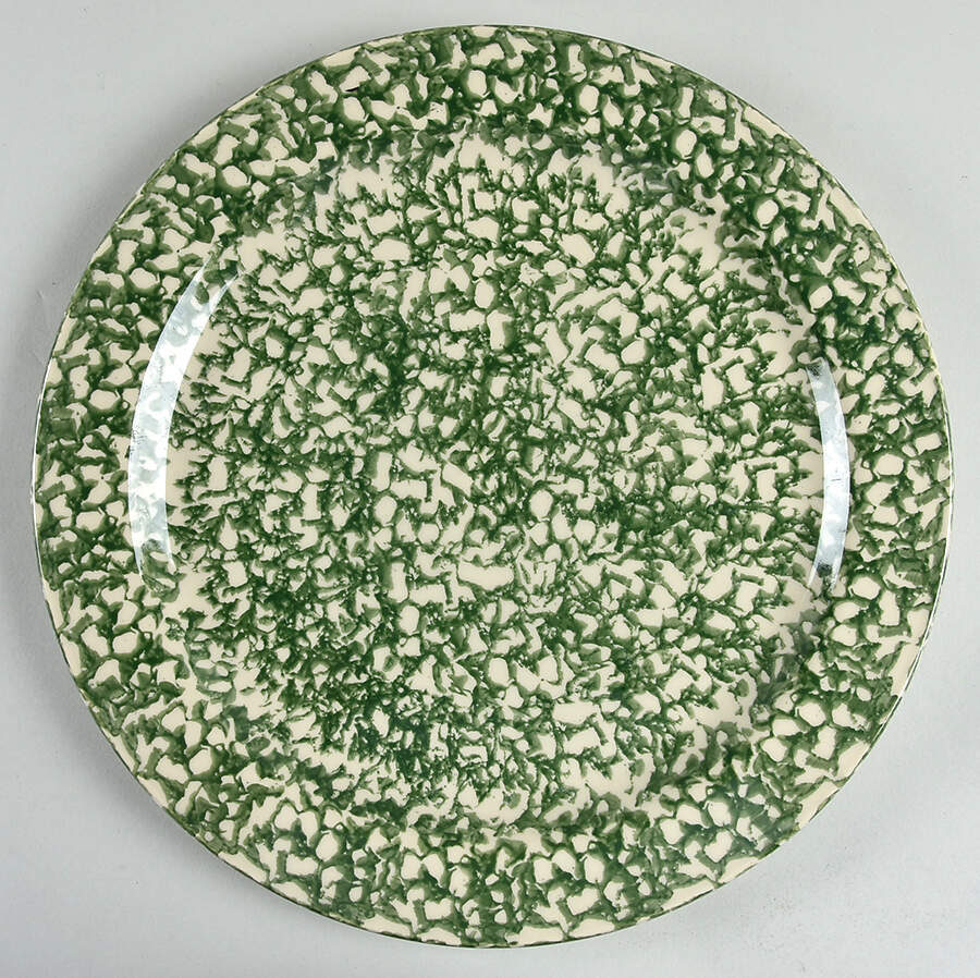 Green Sponge 12" Chop Plate (Round Platter) by Workshop Gerald Henn-1