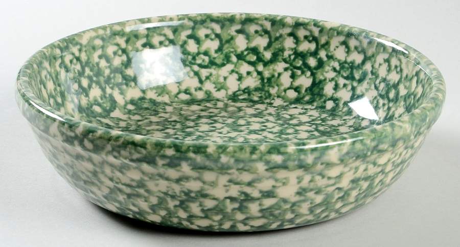 Green Sponge 8" Round Vegetable Bowl by Workshop Gerald Henn-1