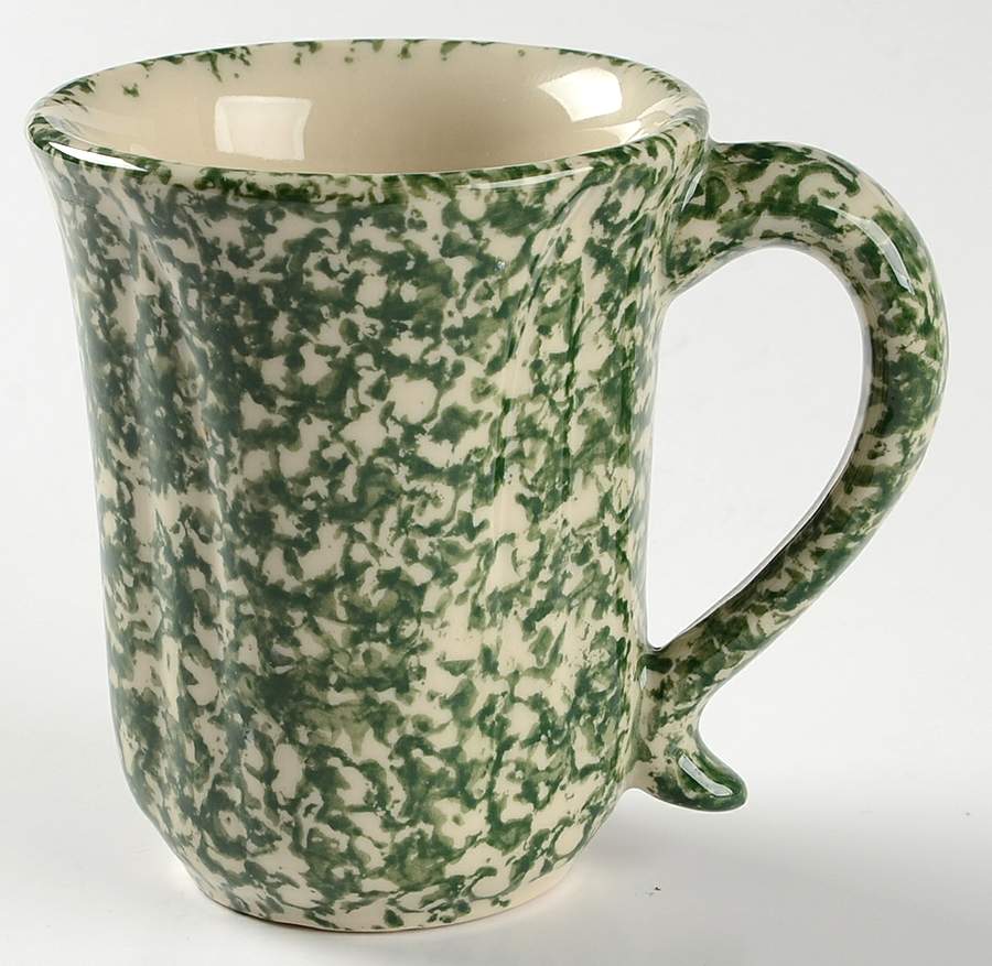 Green Sponge Mug by Workshop Gerald Henn-1