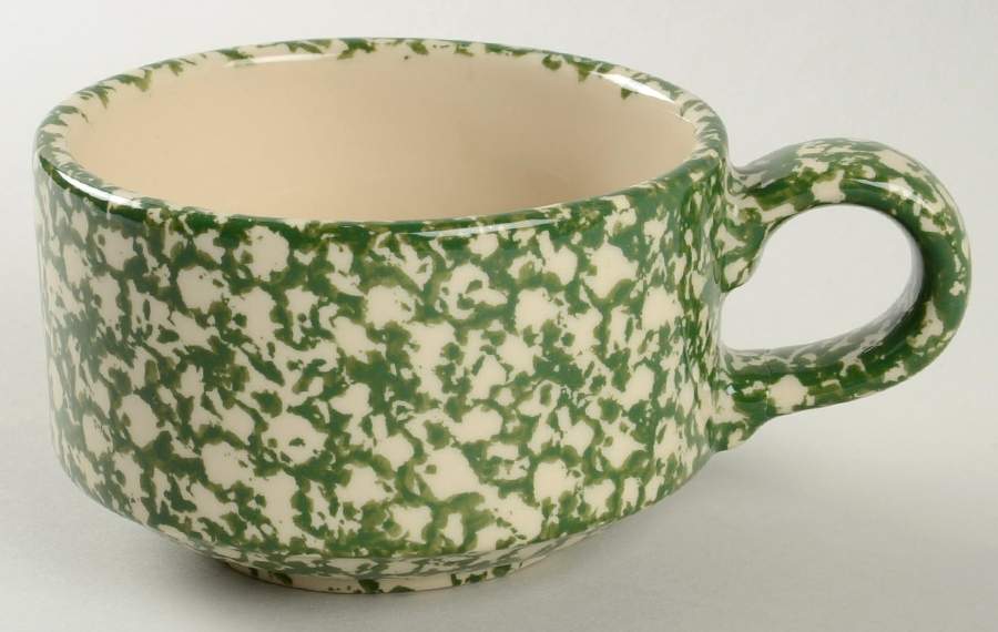 Green Sponge Soup Mug by Workshop Gerald Henn-1