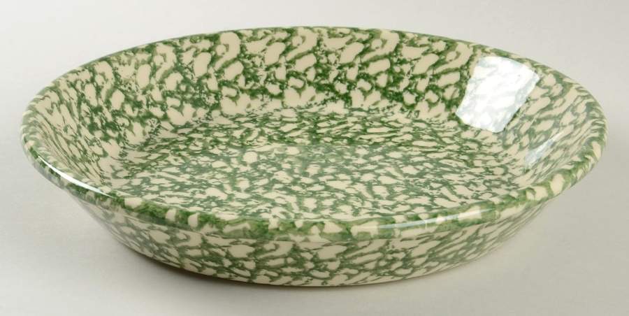 Green Sponge 9" Pie Baking Plate by Workshop Gerald Henn-1