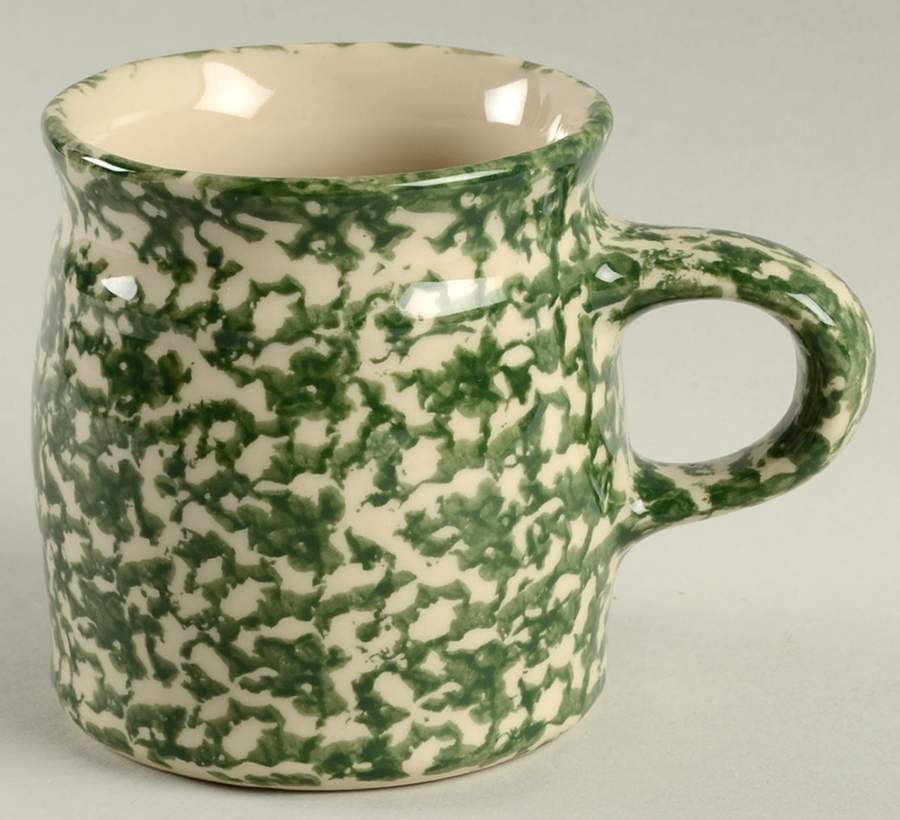 Green Sponge Mug by Workshop Gerald Henn-1