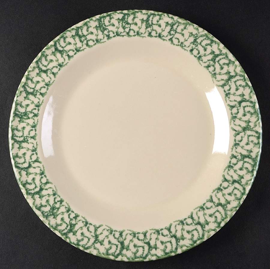 Green Sponge Dinner Plate by Workshop Gerald Henn-1