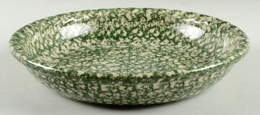 Green Sponge 9" Pie Baking Plate by Workshop Gerald Henn-1