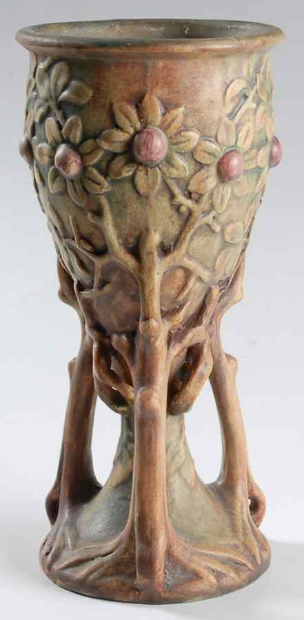 Woodcraft 9" Vase by Weller-1