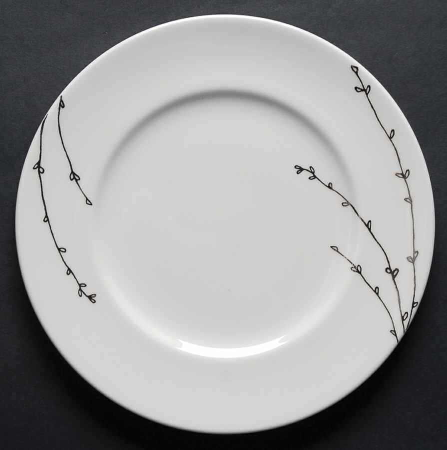 Willow Accent Salad Plate by Waterford China-1